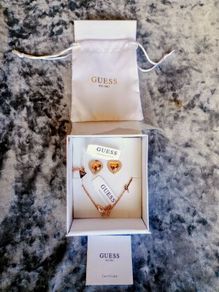 Original Guess Set. Earings & Bracelet. Never Worn