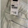 BRAND NEW Girls Silver Jeans: 10yrs Image 2