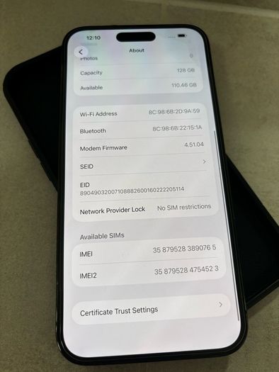 iPhone 14 Pro Max 128 gb