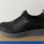 Clarks Men's Motion Trek EZ Black Leather Size 7.5 Image 9
