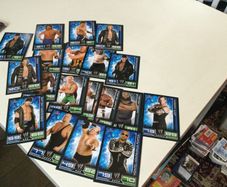 WWE wrestling cards