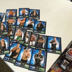 WWE wrestling cards