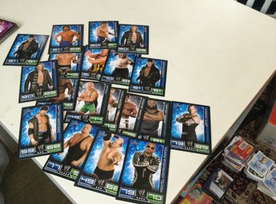 WWE wrestling cards