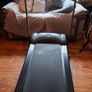 V-fit folding treadmill on wheels Image 2