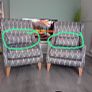 Arm chair set Image 6