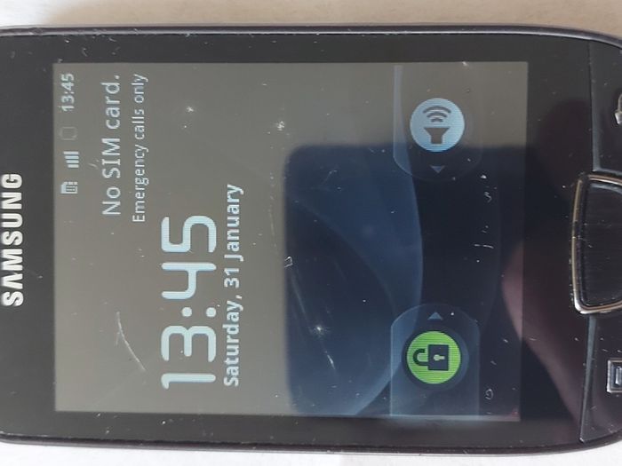 Samsung Galaxy Mini, Model No. GT-S5570, in excellent working condition