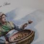 'Trades of Old Paris' china plate Image 3