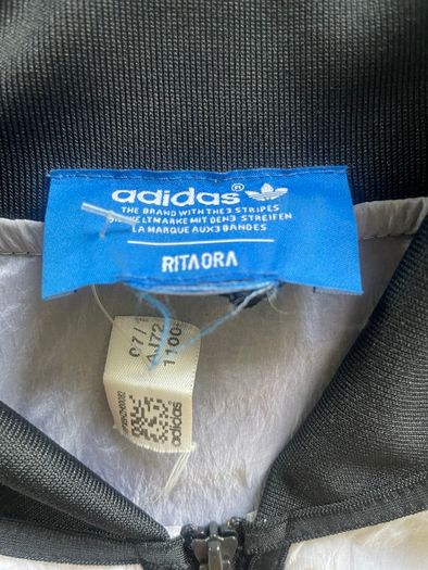 Adidas X Rita Ora Semi Transparent Zip Up USED