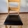 Solid Oak Dining Table with 8 Matching Chair Image 8