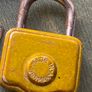 Vintage Abus mini lock Image 3