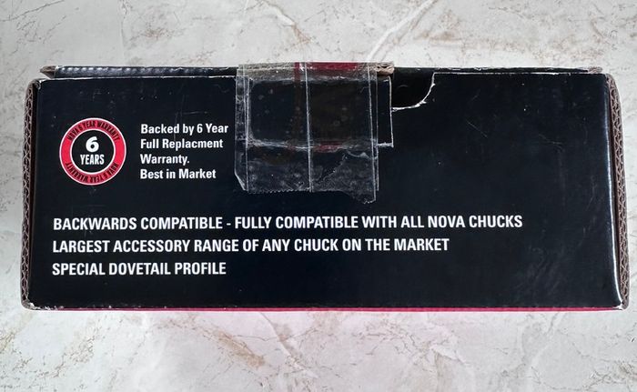 Woodturning Nova 35 Mm (1.37") Spigot Chuck Accessory Jaw Set
