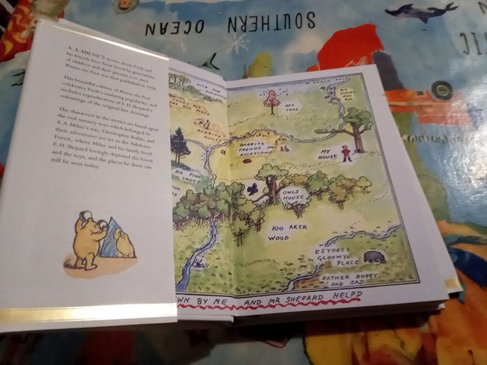 Winnie the Pooh by A A Milne with decorations by E H Shepard