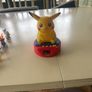 Vintage 90s Pikachu Alarm Clock Nintendo Pokemon Original Collectible Image 2