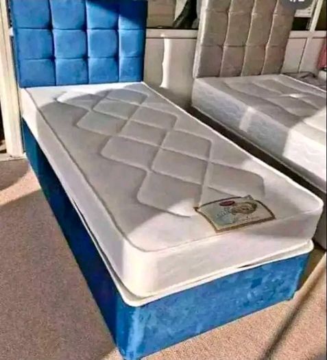 New Stylish single ,Double 4ft, 4ft6, King 5ft And 6ft Superking Sizes Divan Beds Instock. Drawers And Optional Tufted Mattresses Available. Free Delivery