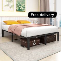 Double Metal Platform Bed Frames