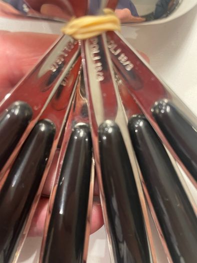 Vintage-style Napoli 18/8 stainless steel cutlery set