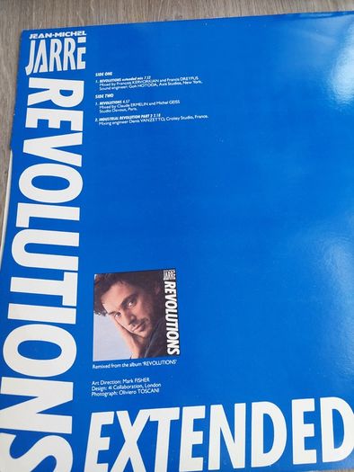 Jean Michel Jarre - Revolutions - 12" single - 1988