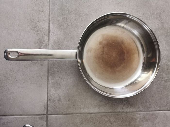 3-Piece Stainless Steel Pot & Pan Set with Lids