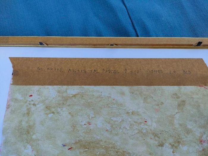 Vintage original Aboriginal pastel
