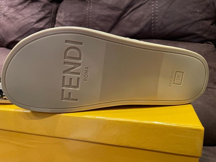 Fendi Sandals Nero+multicolor