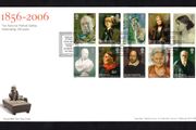 2006 Great Britain The 150th Anniversary of The National Portrait Gallery Commemorative Stamps First Day Cover (FDC)