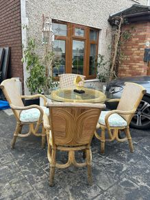 patio table and chairs made in tialand