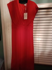 Emily & Me red midi dress