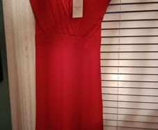 Emily & Me red midi dress