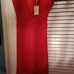 Emily & Me red midi dress