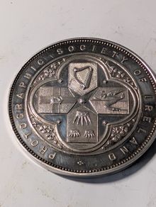 Photographic Society of Ireland silver medal dated  1907