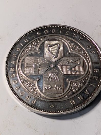 Photographic Society of Ireland silver medal dated  1907