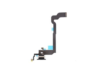 For Apple iPhone X Charging Port Dock Connector Microphone Flex Cable Black New - FHT03IPCP