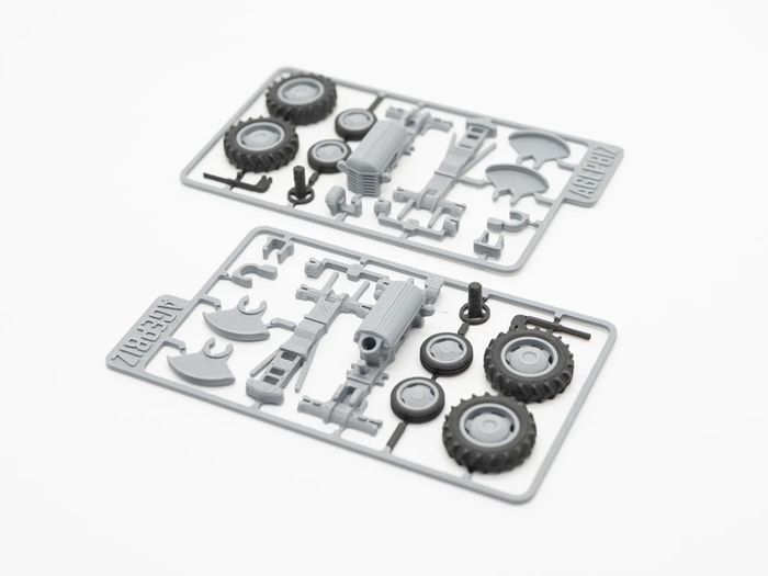 3D Printed Tractor Kit Card  Build Your Own Model