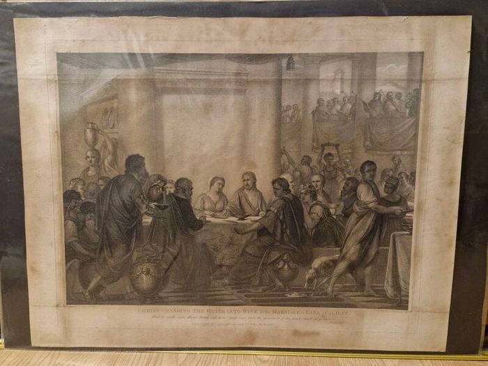 Antique Engraving by Luigi Schiavonetti (1802)
