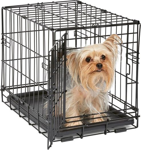 MidWest iCrate 18 inch Folding Dog Crate with Divider and Leak-Proof Tray - Brand New