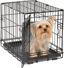 MidWest iCrate 18 inch Folding Dog Crate with Divider and Leak-Proof Tray - Brand New