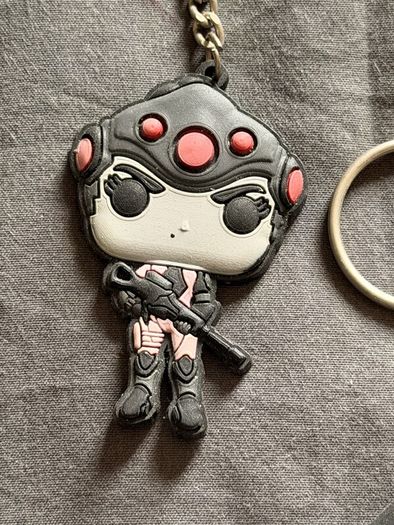 Overwatch Funko Pop + Backpack Hangars + Keychains, Backpack Hangers