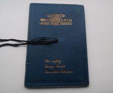 Cooks Travellers Cheques Wallet.