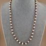Natural Freshwater Pearl Necklace with Vintage Tiny Jasper Beads Image 5
