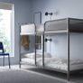 IKEA TUFFING bunk bed frame, dark grey Image 2