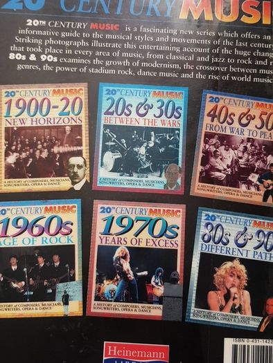 20th Century music books