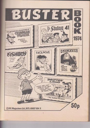 Buster Annual 1974 Fleetway Uk Soft Back Book