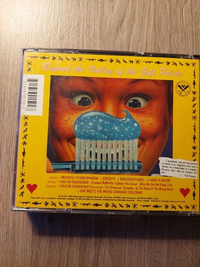 Jello Biafra - Beyond the Valley of the Gift Police - 3CD - Fat case