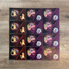 Pokemon TCG Ascended Heroes Charmander & Gastly Sticker Sheet