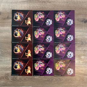 Pokemon TCG Ascended Heroes Charmander & Gastly Sticker Sheet