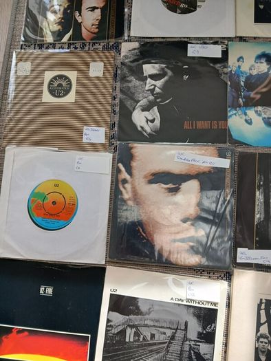 U2 7" Record lot