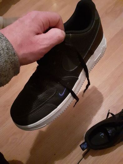 Nike Air Force 1 Low LV8 Reflective Swoosh Black DN4433-002