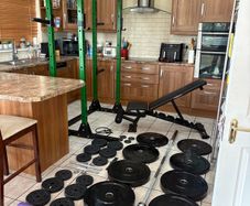 Unbelievable Gym Set, Rack Alone Was 2400 Euro New, Selling Entire Set Below For 1100 Euro!!!!