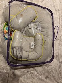 Clevamama nursing pillow & baby nest