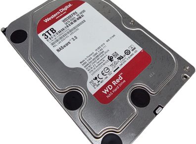 3tb Western Digital Red Wd30efrx Nasware 3.5" 64mb Sata Iii Hdd Hard Drive